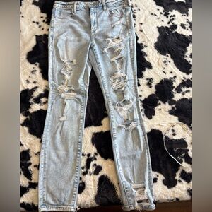 American eagle super high rise jegging